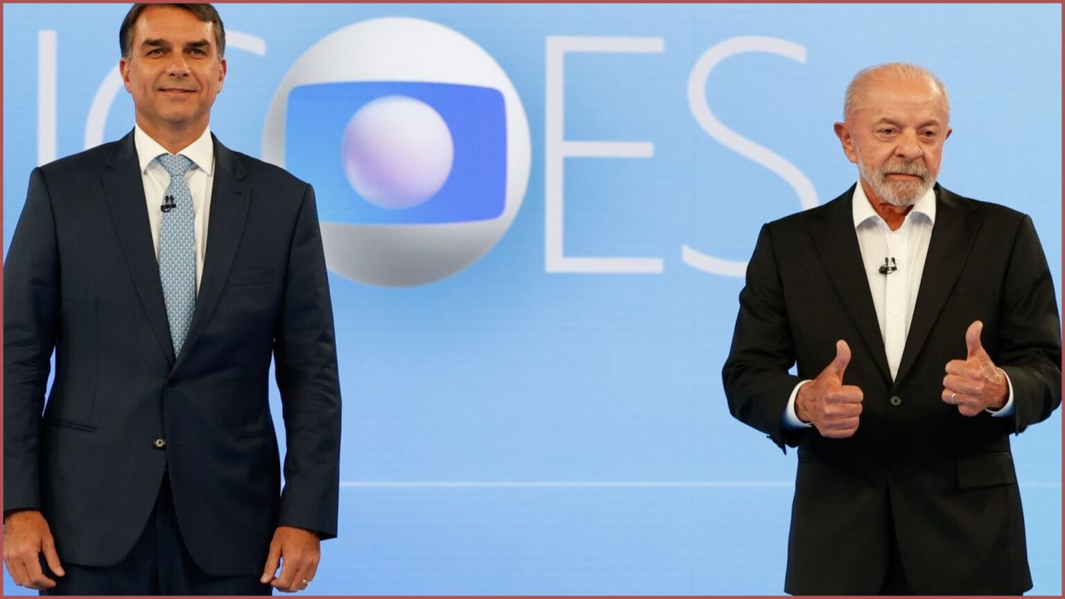 Debate entre Lula e Flávio tem pedido de desculpas após fala Debate entre Lula e Flávio tem pedido de desculpas após fala