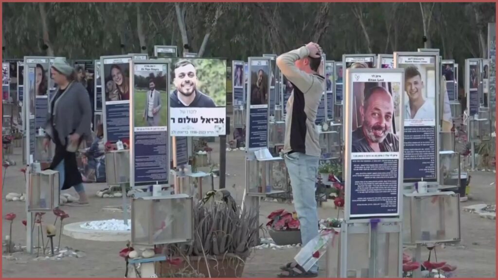 Israelenses se reúnem em memoriais no aniversário do ataque de 7 de outubro