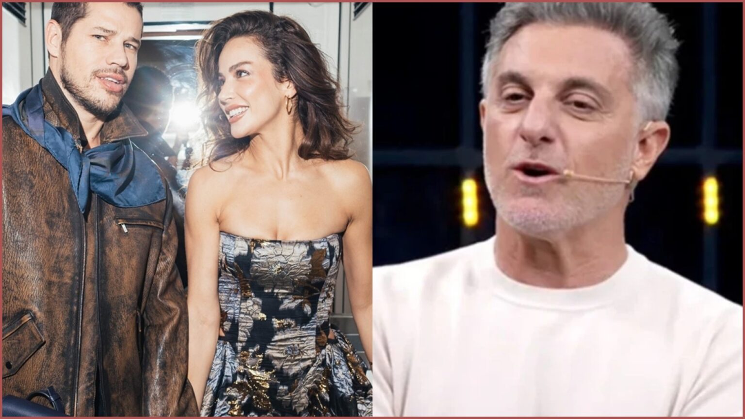 Pergunta de Huck sobre bastidores surpreende Loreto e Marques