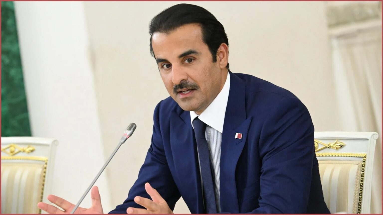 Putin e emir do Catar defendem diplomacia em meio a tensões Putin e emir do Catar defendem diplomacia em meio a tensões