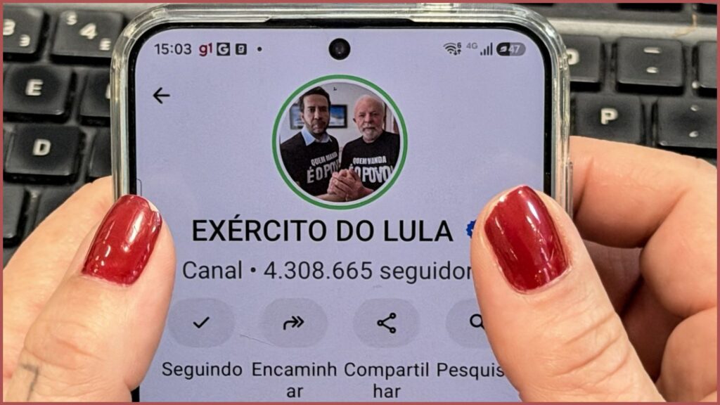 Registro no TSE permite retomada do canal Exército do Lula Registro no TSE permite retomada do canal Exército do Lula